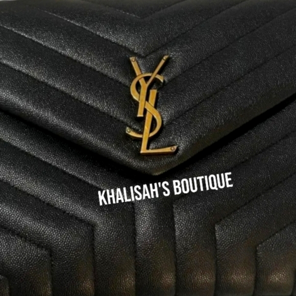 Extremely Rare!! YSL Saint Laurent LOULOU MEDIUM BAG MATELASSÉ Y GRAINED LEATHER - Picture 12 of 17